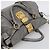 Miu Miu Sac à Main en Cuir 2way Gris Or - vue 6