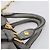 Miu Miu Sac à Main en Cuir 2way Gris Or - vue 8