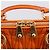 Miu Miu Matelasse Hand Bag Leather 2way Orange Gold - vista 10