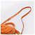 Miu Miu Matelasse Hand Bag Leather 2way Orange Gold - vista 15