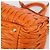 Miu Miu Matelasse Hand Bag Leather 2way Orange Gold - vista 17