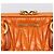 Miu Miu Matelasse Hand Bag Leather 2way Orange Gold - vista 19