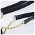 Céline CELINE Circle Chain Shoulder Bag Leather Navy Gold - vista 9