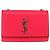 Autre Marque Saint Laurent Chain Shoulder Bag Leather Pink Silver - vista 2