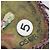 CHANEL Embroidery Graffiti Messenger bag Canvas Khaki Silver CC - vista 17