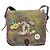 CHANEL Embroidery Graffiti Messenger bag Canvas Khaki Silver CC - vista 2