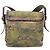 CHANEL Embroidery Graffiti Messenger bag Canvas Khaki Silver CC - vista 3