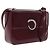 Panthère Bolsa de Ombro Cartier PANTHERE Couro Bordeaux Prata