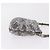 Salvatore Ferragamo Mini Pouch Sequin Silver - vista 4