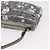Salvatore Ferragamo Mini Pouch Sequin Silver - vista 7