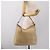 GUCCI Bamboo Shoulder Bag Leather Beige Silver - vista 24