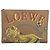 LOEWE Pochette en cuir marron argenté - vue 13