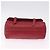 Miu Miu Shoulder Bag Leather Red Silver - vista 5