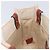 Chloé Chloe Woody Small Hand Bag Canvas Beige Brown - vista 21