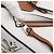 LOEWE Hammock Mini Hand Bag Leather 2way White Silver - vista 25