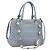 Miu Miu Matelasse Hand Bag Leather 2way Light Blue Silver