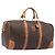 Céline CELINE Macadam Boston Bag PVC Brown Gold Tone