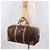 Céline CELINE Macadam Boston Bag PVC Brown Gold Tone - vista 25