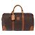 Céline CELINE Macadam Canvas Boston Bag PVC Leather Brown Gold - vista 2