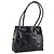CHANEL COCO Mark Tote Bag Patent Black Gold Tone CC