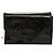 CHANEL Chain Shoulder Bag Enamel Black Gold CC - vista 13