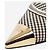 Fendi Escarpins Colibrì à pied-de-poule marron - taille EU 40 - vue 6