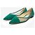 Jimmy Choo Scarpe basse Saia in camoscio e mesh verde - taglia EU 39 - vista 2