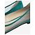 Jimmy Choo Scarpe basse Saia in camoscio e mesh verde - taglia EU 39 - vista 6