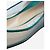 Jimmy Choo Scarpe basse Saia in camoscio e mesh verde - taglia EU 39 - vista 7