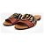 Chloé Ciabatte C in pelle marrone e vitello stampato zebra - taglia EU 40 - vista 2