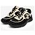 Chanel Sneakers in camoscio CC stampate nero e beige - taglia EU 40 - vista 2
