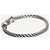Fred Bracciale Force 10 in oro bianco e oro rosso con diamanti - vista 3