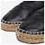Chanel CC Espadrilles aus schwarzem Lammleder - Größe EU 42 - Ansicht 6