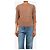 Brunello Cucinelli Top de seda sin mangas marrón - talla S - vista 3