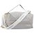 CHANEL Sports Line Shoulder Bag Nylon Gray Silver CC
