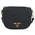PRADA Shoulder Bag Vittero Dino Leather 2way Black Gold - vista 2