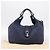 LOEWE Karie Shoulder Bag Leather Navy Gold - Ansicht 12