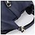 LOEWE Karie Shoulder Bag Leather Navy Gold - Ansicht 6