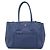PRADA Vitterodino Tote Bag Leder 2way Blau Silber - Ansicht 13
