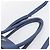 PRADA Vitterodino Tote Bag Leder 2way Blau Silber - Ansicht 14