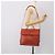 LOEWE Velazquez Hand Bag Leather 2way Orange Gold Tone - vista 23