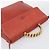 LOEWE Velazquez Hand Bag Leather 2way Orange Gold Tone - vista 6