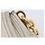 PRADA Chain Shoulder Bag Vittero Dino Leather Beige Gold - vista 20