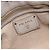 PRADA Chain Shoulder Bag Vittero Dino Leather Beige Gold - vista 24