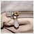 PRADA Chain Shoulder Bag Vittero Dino Leather Beige Gold - vista 27