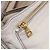 PRADA Chain Shoulder Bag Vittero Dino Leather Beige Gold - vista 29