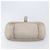 PRADA Chain Shoulder Bag Vittero Dino Leather Beige Gold - vista 5