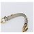 PRADA Chain Shoulder Bag Vittero Dino Leather Beige Gold - vista 8