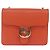 GUCCI Interlocking G Chain Bag Leather Outlet Orange Gold 510304 - vista 13