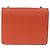 GUCCI Interlocking G Chain Bag Leather Outlet Orange Gold 510304 - vista 2